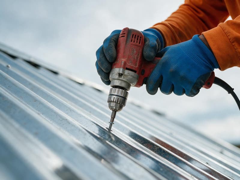 Ligereza y montaje sencillo de los tejados de aluminio en Culleredo