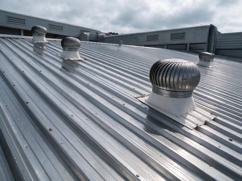 Resistencia al clima de los tejados de aluminio en Culleredo
