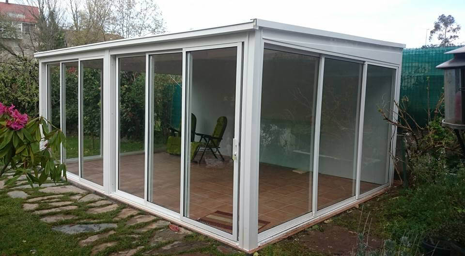 Ventanas y galerías realizadas por Aluminios Suso en Culleredo 8
